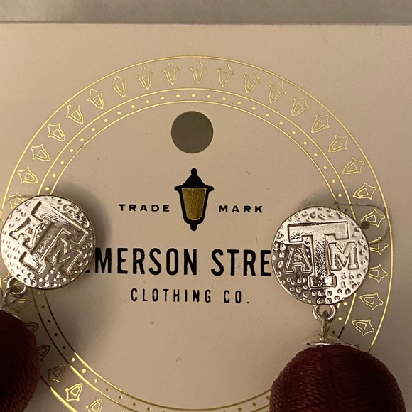 Texas A&M Sonata Earrings - NEW - Picture 2 of 4